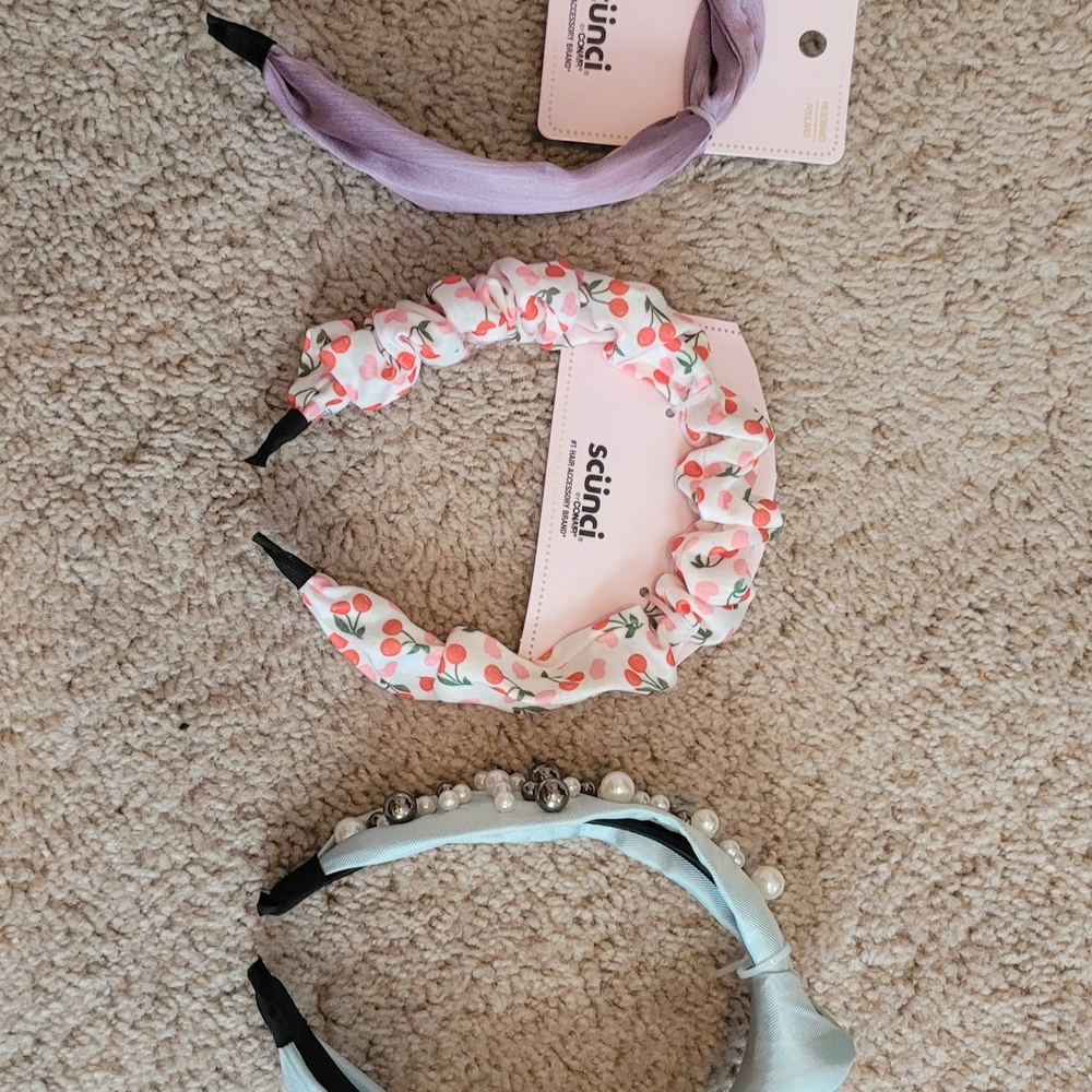 Set Of 3 Stylish Headbands NEW - Picture 2 of 3